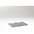 Couvercle pour caisse palette 120x80 cm GRIS