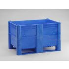 Palox plastique alimentaire 120x80x76 cm 520L BLEU