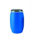 Fût plastique BLEU 220L ø590x970 mm usagé