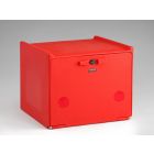 Caisse de livraison scooter isotherme 90L ROUGE