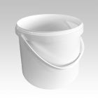 Seau plastique alimentaire 5,5L BLANC