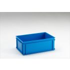 Bac plastique gerbable norme Europe alimentaire 60x40x22 cm, 40L, BLEU