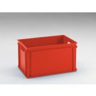 Normbox stapelbare Kunststoffbehälter 600x400x325mm 60 L, Rot PP Virgin