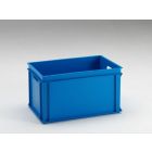Normbox stapelbare Kunststoffbehälter 600x400x325mm 60 L, Blau PP Virgin