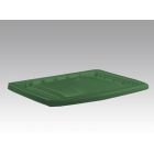 Couvercle pour Bac plastique grande taille 400L VERT