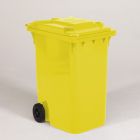 Conteneur à déchets 2 roues 360L JAUNE