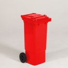 2-Rad Mülltonne MGB 80 L, Rot, Qualität nach DIN, 445x530x940 mm