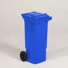 Conteneur à déchets 2 roues 80L blue
