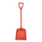 Pelle alimentaire plastique large 1110x410x347 mm, ROUGE