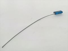 Scellé câble acier 300 mm x ø2,5 mm 250 pièces BLEU AluLock 1000 kg
