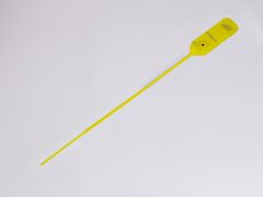 Scellé de sécurité plastique numéroté 400 mm 1000 pièces JAUNE 35 kg