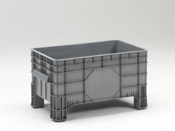 Großvolumenbehälter 200 Liter, 4 Füße, grau (pro Stück)