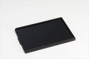 Couvercle caisse plastique coiffant 600x400 mm ANTHRACITE