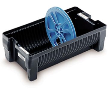 Plateau thermoformé ESD pour 23 bobines 36x19x11 cm