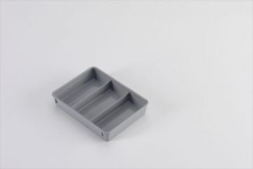 RAKO Einsatzkäste 1/4, 174x128x32mm, 3 Fächern, für behälter 400x300mm (pro Stück)