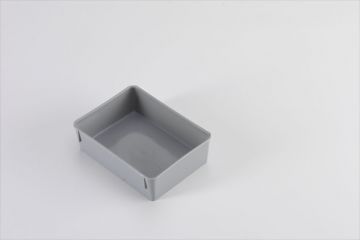 RAKO Einsatzkäste 1/4, 174x128x50mm, für behälter 400x300mm, Hellgrau (pro Stück)