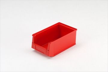 Sichtlagerkasten 35x21x14,5 cm, stapelbar, rot, Typ Silafix 3Z