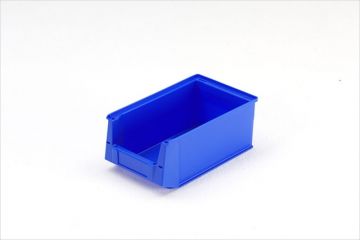 Sichtlagerkasten 35x21x14,5 cm, stapelbar, blau, Typ Silafix 3Z