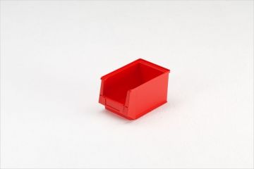 Sichtlagerkasten 23x14,7x13,2 cm, stapelbar, rot, Typ Silafix 4