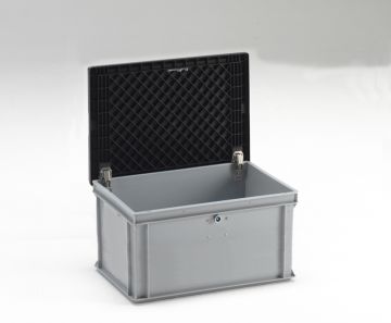 UN-zertifizierter Transportbehälter, 60 L,grau (pro Stück)