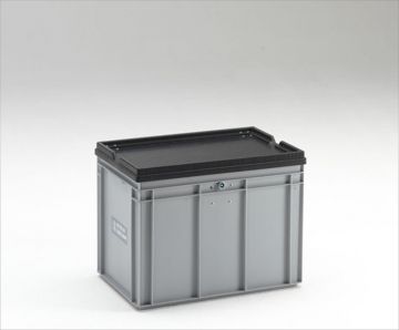 UN-zertifizierter Transportbehälter, 90 L,grau (pro Stück)