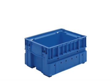 Eurobehälter C-KLT 14 Liter, 400x300x213 mm mit verstärktem Boden, blau 