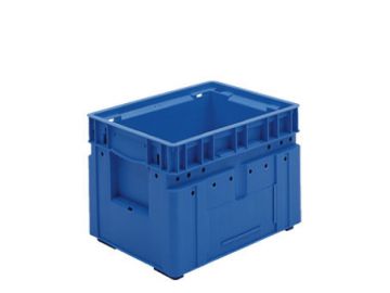 Eurobehälter C-KLT 19 Liter, 400x300x280 mm mit verstärktem Boden, blau 