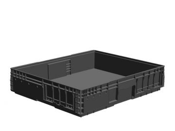 Eurobehälter DC-MLT 600x500x128 mm, anthrazit 