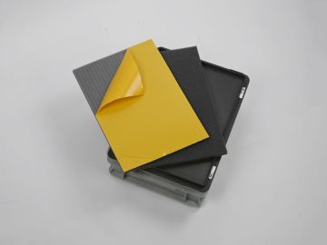 Schaumset 355x255x5 mm für Boden und Deckel Behälter 400x300 mm (pro Stück)