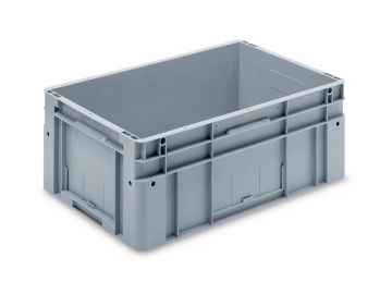 Eurotec Stapelbehälter 600x400x270 mm, 52 Liter mit verripptem Boden 