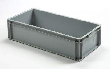 Stapelbehälter 800x400x200 mm, 54 Liter, grau 