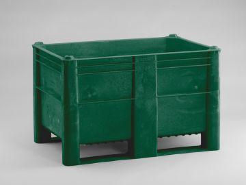 Palbox 520 Liter, auf 2 Kufen,grün (pro Stück)