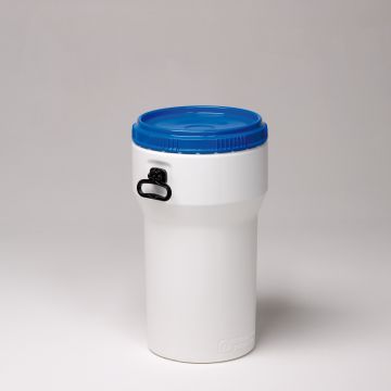 Fût plastique alimentaire emboitable 50L à ouverture totale
