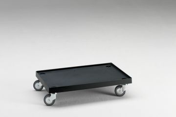 Kunststoffuntersetzwagen 60x40cm mit 4 Laufrollen, geschlossen, max 150 kg (pro Stück)