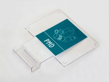 Support pour autocollants Clip-On pour Ecosort