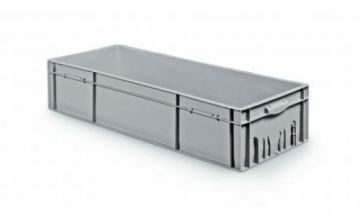 Stapelbehälter 1000x400x214 mm, 65 Liter, grau 