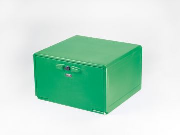 Fahrrad Delivery Box, 85 Liter, 570x550x335 mm grün (pro Stück)