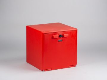 Scooterbox 60 Liter, rot (pro Stück)