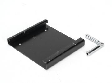 Bodenbefestigungsplatte mit Schloss für Batteriebehälter ø12x80cm (pro Stück)