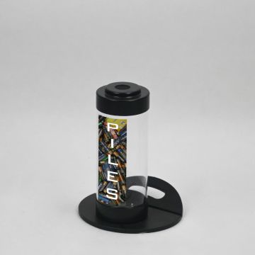 Collecteur de piles usagées ø120x300 mm 3,5 litres