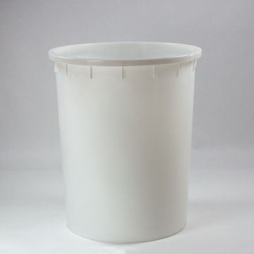 Kunststoffzylinder 300 Liter ø760x H=890 mm Farbe: weiß (pro Stück)