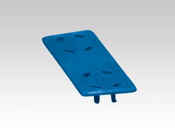 Identifiationsklemme für Korb  Blau (pro Stück)