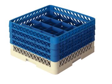Tablett für Geschirrautomat 500x500x260 mm 16 Unterteilungen (pro Stück)