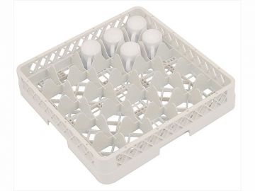 Tablett für Geschirrautomat 500x500x100 mm 25 Unterteilungen (pro Stück)