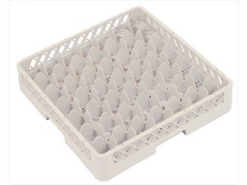 Tablett für Geschirrautomat 500x500x100 mm 49 Unterteilungen (pro Stück)