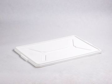Couvercle à poser 665x445x30 mm Blanc