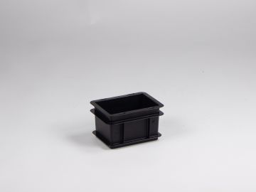 stapelbarer Behälter 2 Liter, 200 x 150 x 120 mm ESD-Ausführung (pro Stück)
