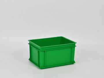 Normbox stapelbare Kunststoffbehälter 400x300x220 mm, 20L PP virgin grün