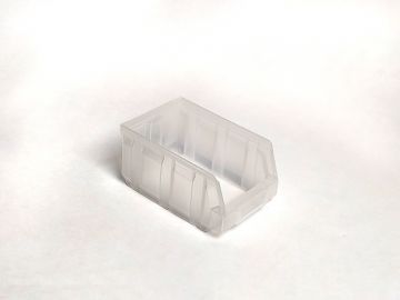 Sichtlagerkasten 237/205x144x123mm, 4,5L stapelbar, transparent