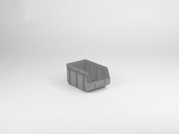 Sichtlagerkasten Storefix, stapelbar, grau 237/205x144x123 mm, 4,5L